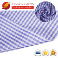 Modern clothing stof polyester check pattern wholesale shirting fabric and textiles for clothing